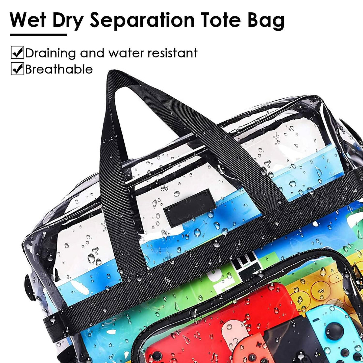 Clear Transparent Shoulder Bag Stadium Approved - A-1 Thread Vault