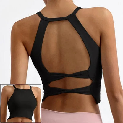 Cloud Hide Black Sports Bra Women Fitness HOT Girl Underwear Push Up Yoga Crop Top Bras Solid Athletic Vest Gym Shirt Sportswear - A-1 Thread Vault