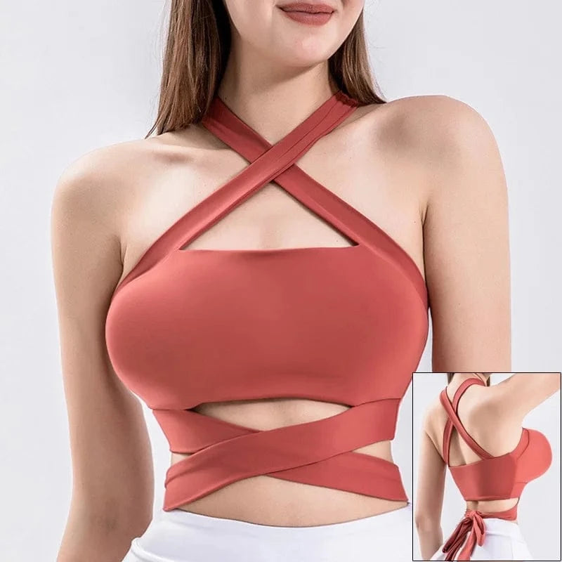 Cloud Hide Black Sports Bra Women Fitness HOT Girl Underwear Push Up Yoga Crop Top Bras Solid Athletic Vest Gym Shirt Sportswear - A-1 Thread Vault