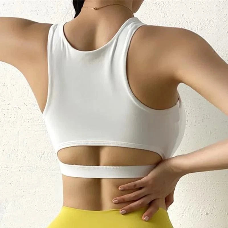 Cloud Hide Super Sexy Women Sports Bra Fitness Yoga Crop Tank Top Underwear Athletic Vest Shockproof Shirt Running Sportswear - A-1 Thread Vault