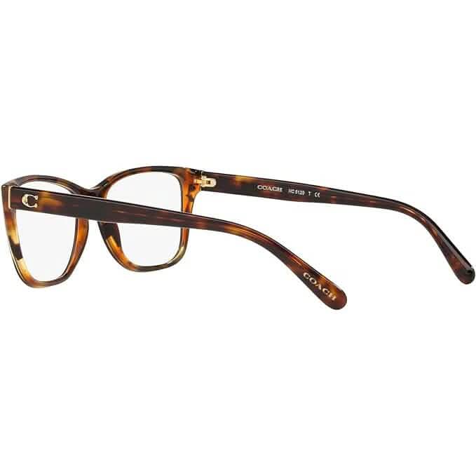 Coach Women's HC6129 Rectangular Prescription Eyewear Frames (Refurbished) - A-1 Thread Vault