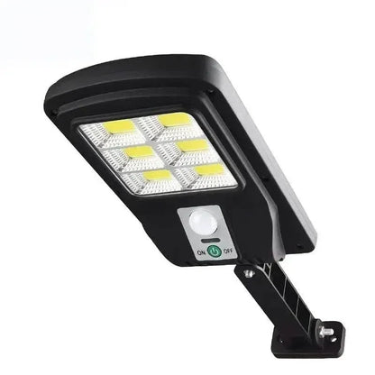 COB Solar Street Lights Remote Control Motion Sensor Security Wall Light with 3 Modes - A-1 Thread Vault
