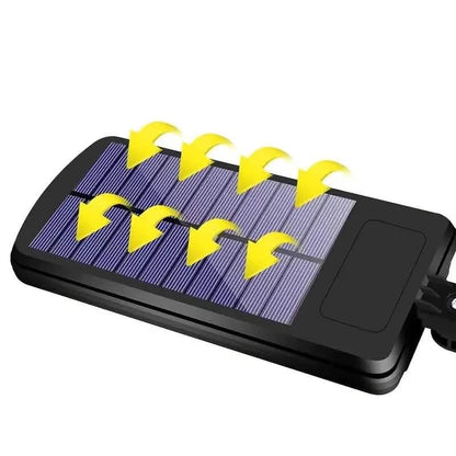 COB Solar Street Lights Remote Control Motion Sensor Security Wall Light with 3 Modes - A-1 Thread Vault