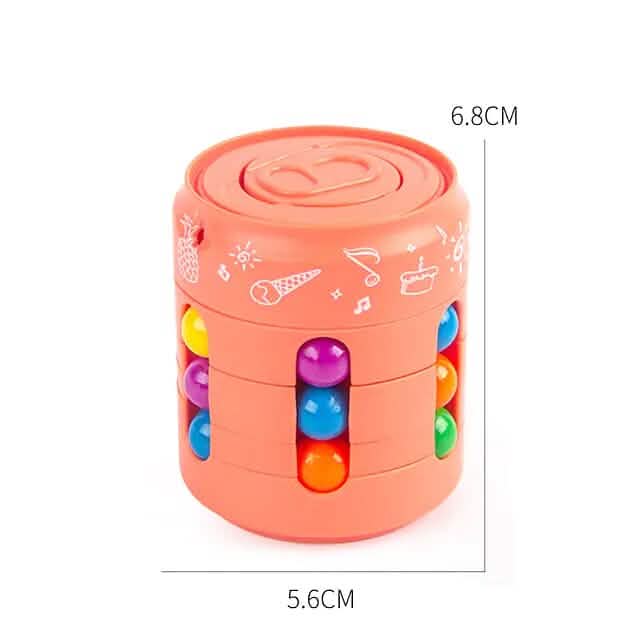 Coke Rubik's Cube Fingertip Rotating Roller Toy - A-1 Thread Vault