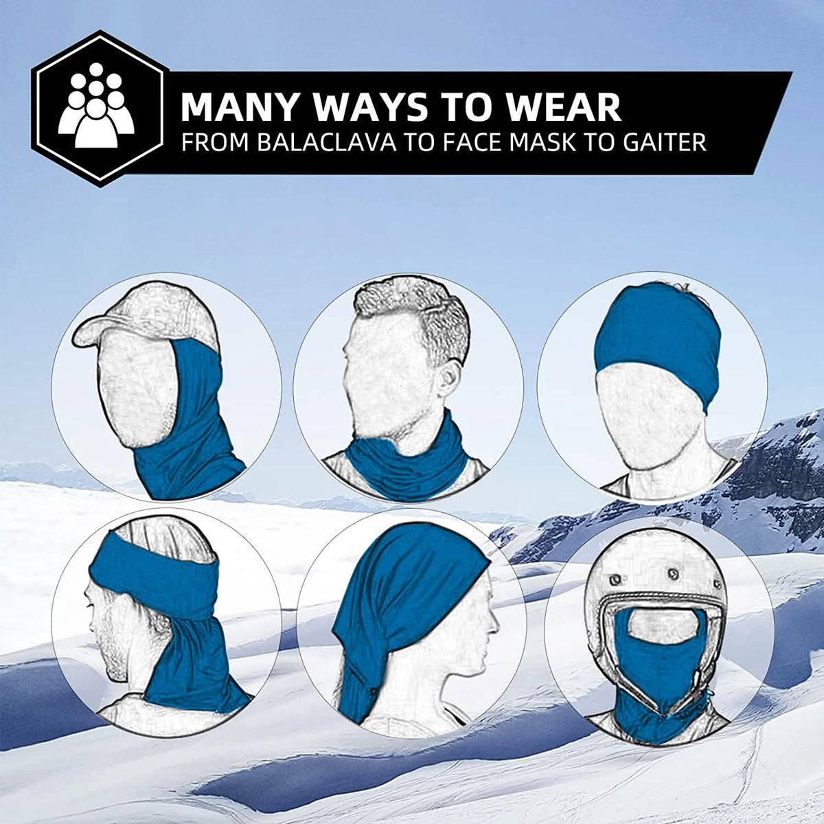 Cold Weather Ski Mask for Men - A-1 Thread Vault