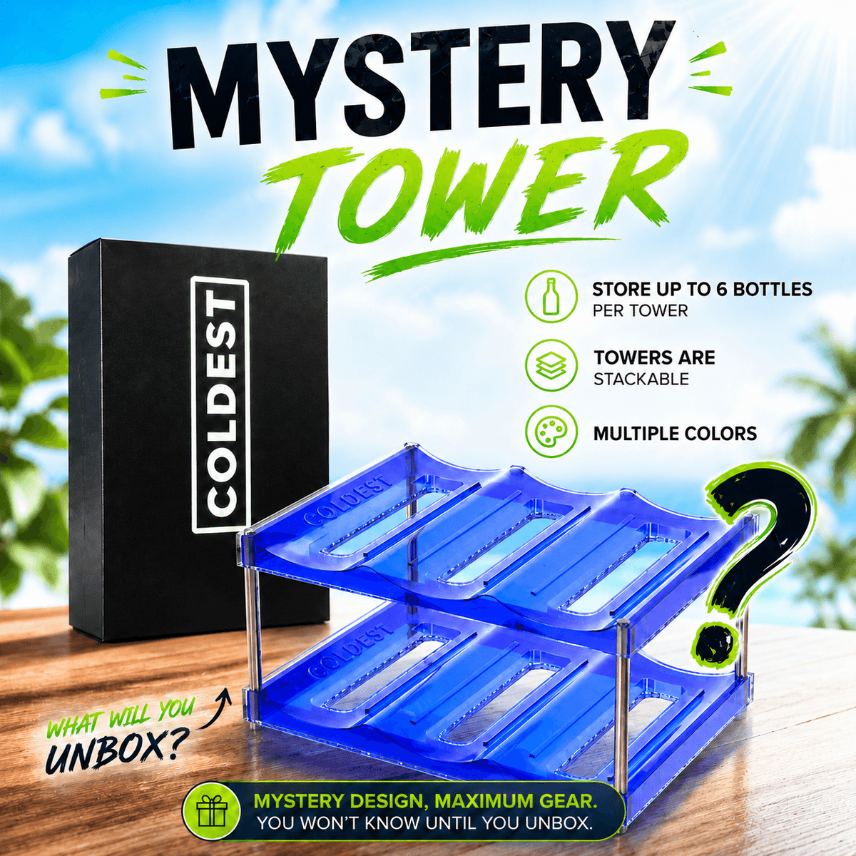COLDEST Towers - Bottle Organizer - A-1 Thread Vault