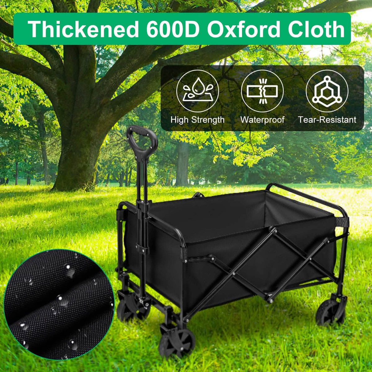 Collapsible Folding Wagon Cart - A-1 Thread Vault