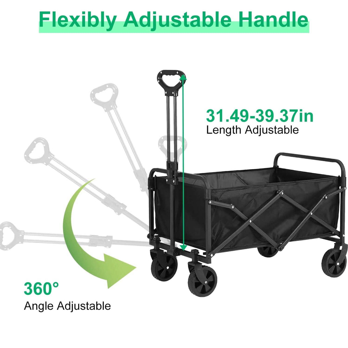 Collapsible Folding Wagon Cart - A-1 Thread Vault