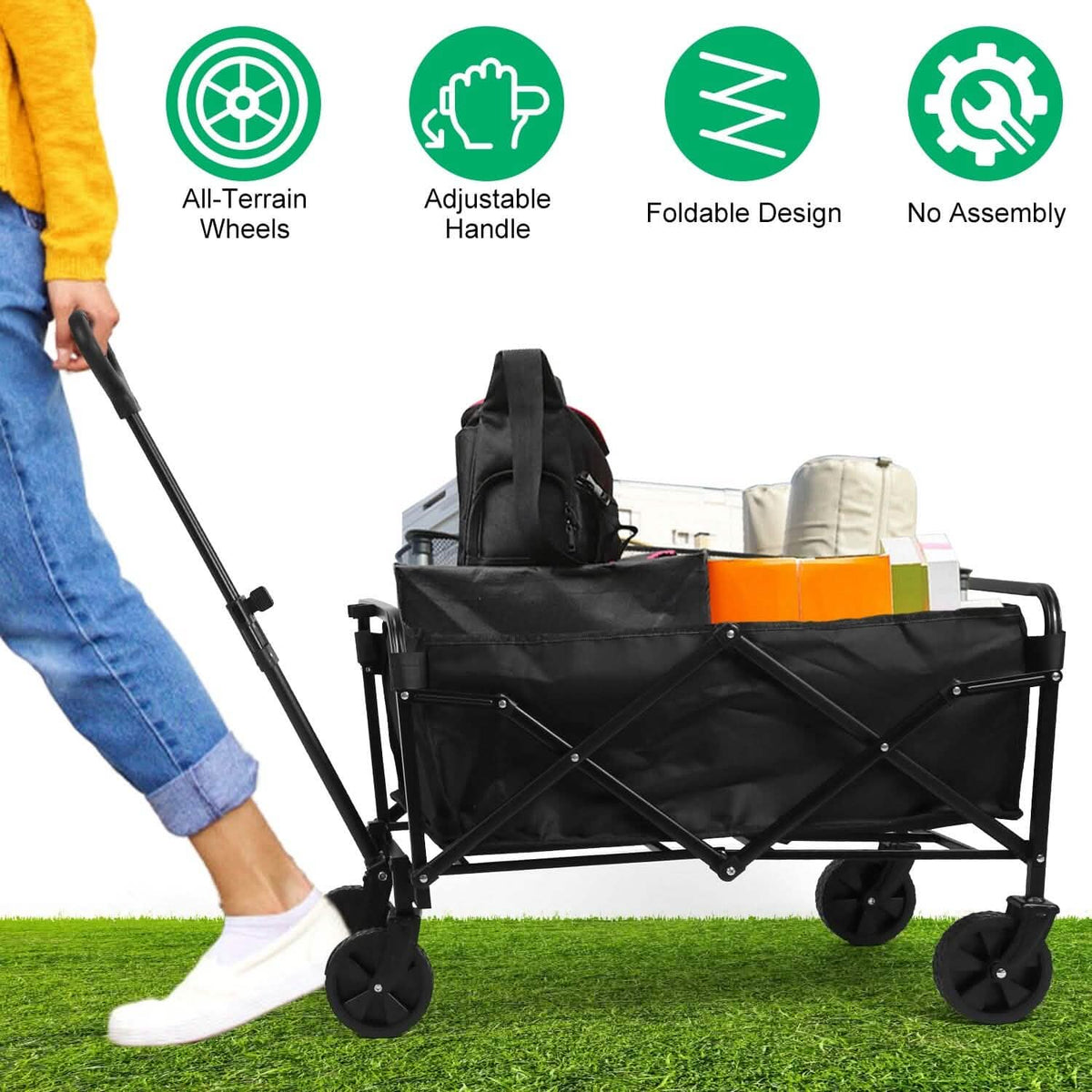 Collapsible Folding Wagon Cart - A-1 Thread Vault