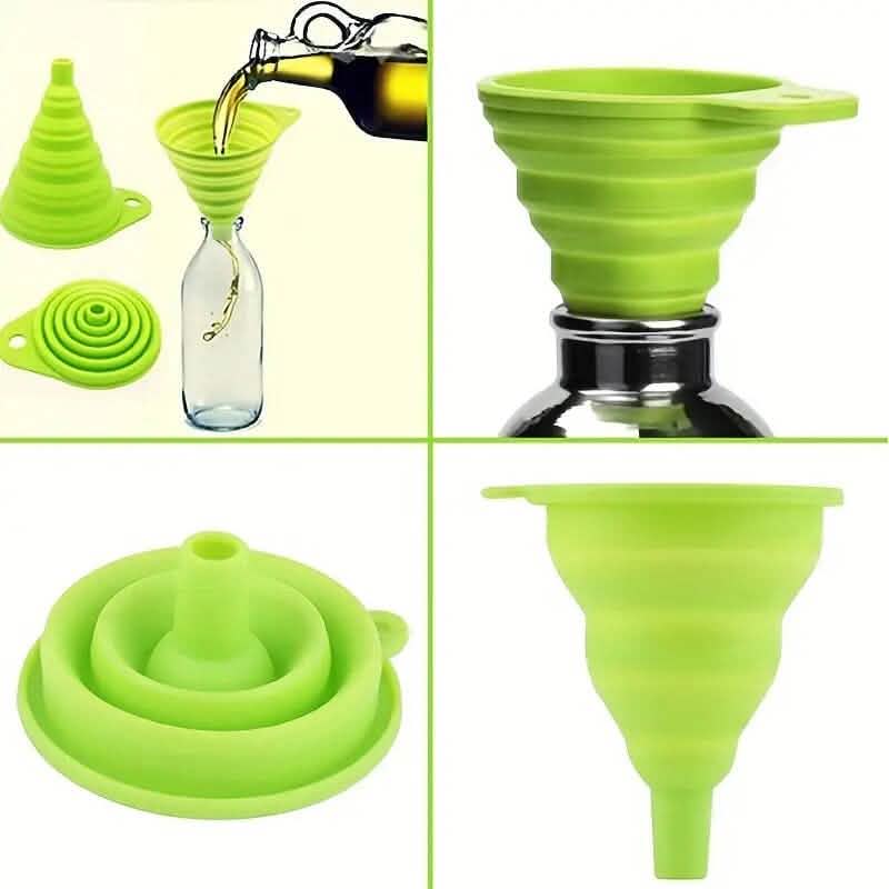 Collapsible Funnel for Water Bottle Liquid Transfer - A-1 Thread Vault
