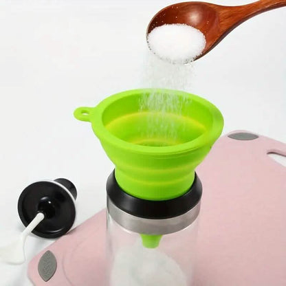 Collapsible Funnel for Water Bottle Liquid Transfer - A-1 Thread Vault