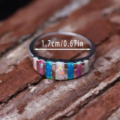 Colorful Australian Treasure Multifunction Ring - A-1 Thread Vault