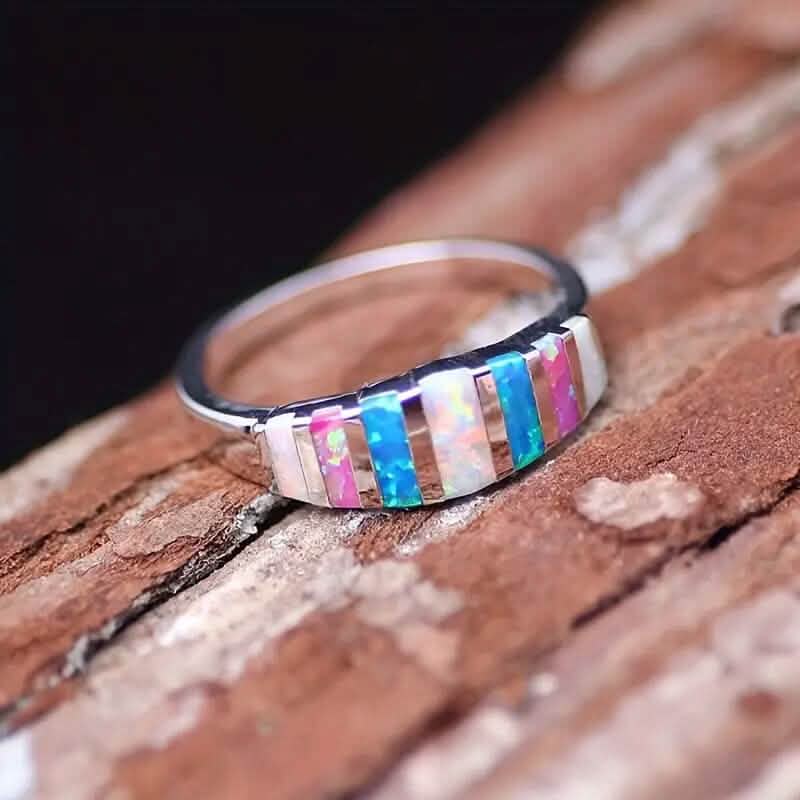 Colorful Australian Treasure Multifunction Ring - A-1 Thread Vault