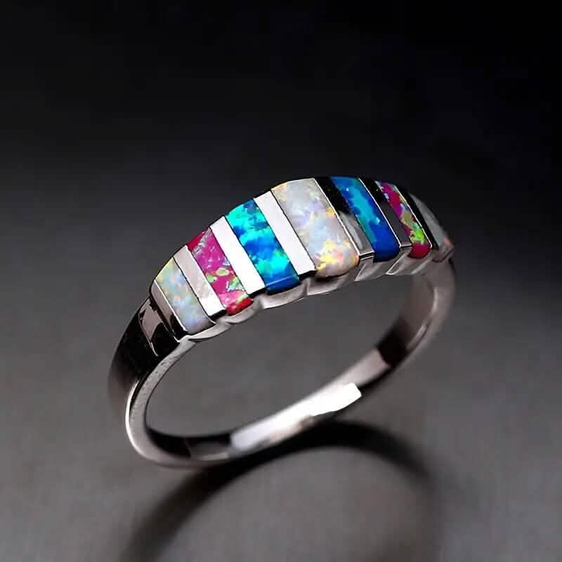Colorful Australian Treasure Multifunction Ring - A-1 Thread Vault