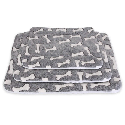 Comfortable Flannel Dog Bed Mat - A-1 Thread Vault