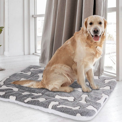 Comfortable Flannel Dog Bed Mat - A-1 Thread Vault