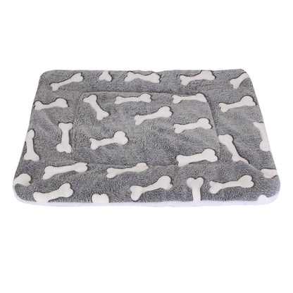 Comfortable Flannel Dog Bed Mat - A-1 Thread Vault