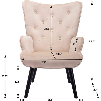 Comfy Lounge Chair with High Back Design - A-1 Thread Vault
