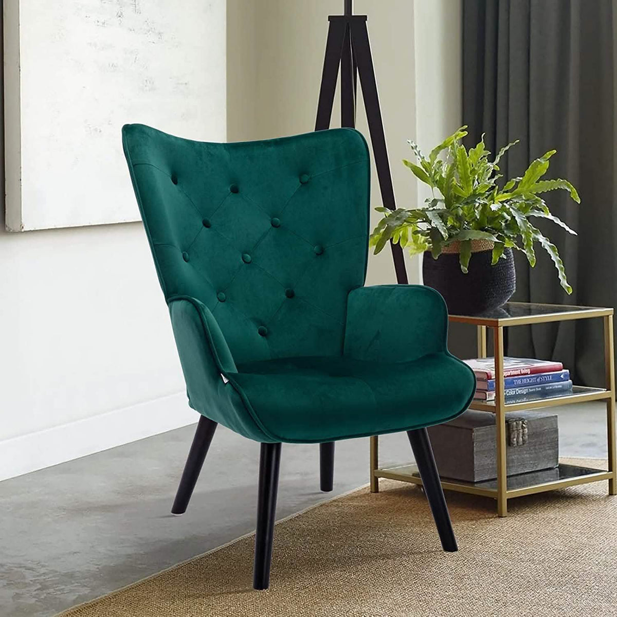 Comfy Lounge Chair with High Back Design - A-1 Thread Vault