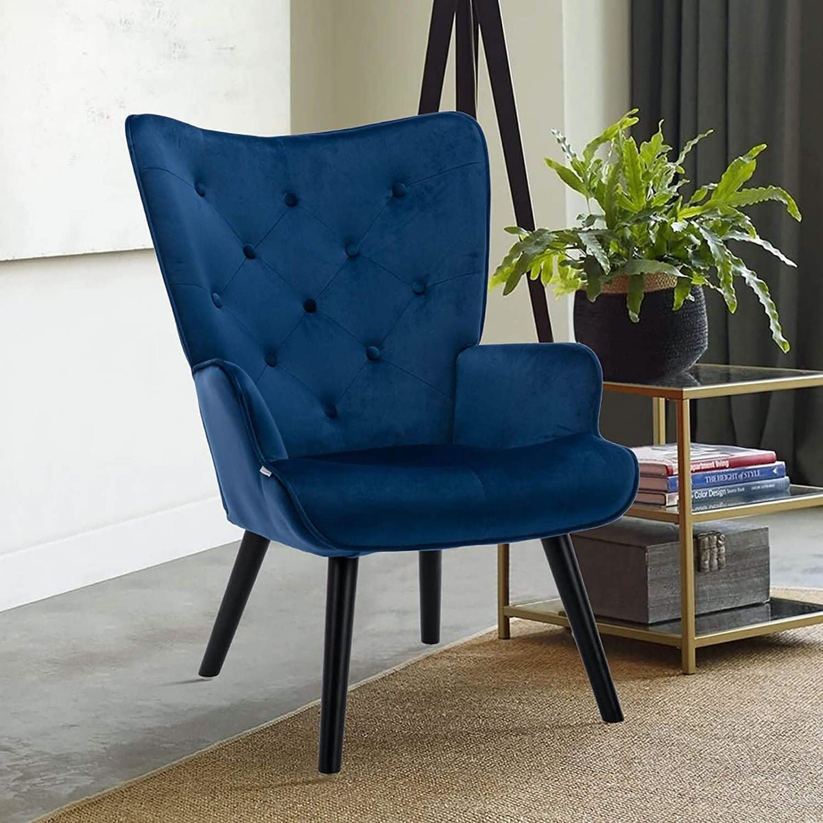 Comfy Lounge Chair with High Back Design - A-1 Thread Vault