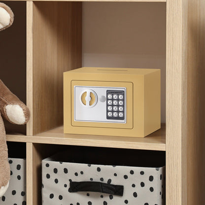 Compact Digital Safe Box – Keypad & Key Access - A-1 Thread Vault
