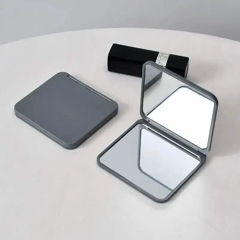 Compact Folding Purse Mirror for Travel and Touch-ups - A-1 Thread Vault