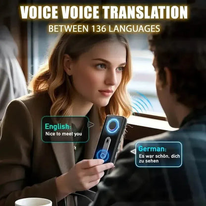 Compact Language Translator – 136 Languages, Two-Way Voice, Portable - A-1 Thread Vault