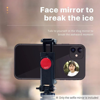 Compact Round Mirror for Smartphone Selfies and Vlogging - A-1 Thread Vault