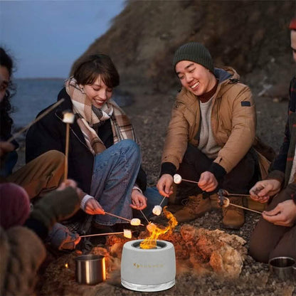 Concrete Tabletop Fire Pit - A-1 Thread Vault
