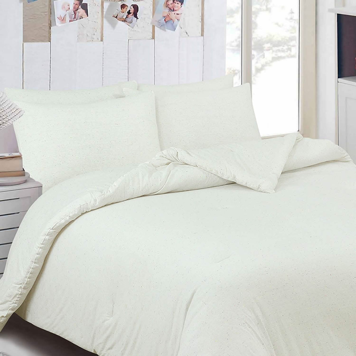 Confetti Cotton Rich Jersey Knit Comforter Set - A-1 Thread Vault