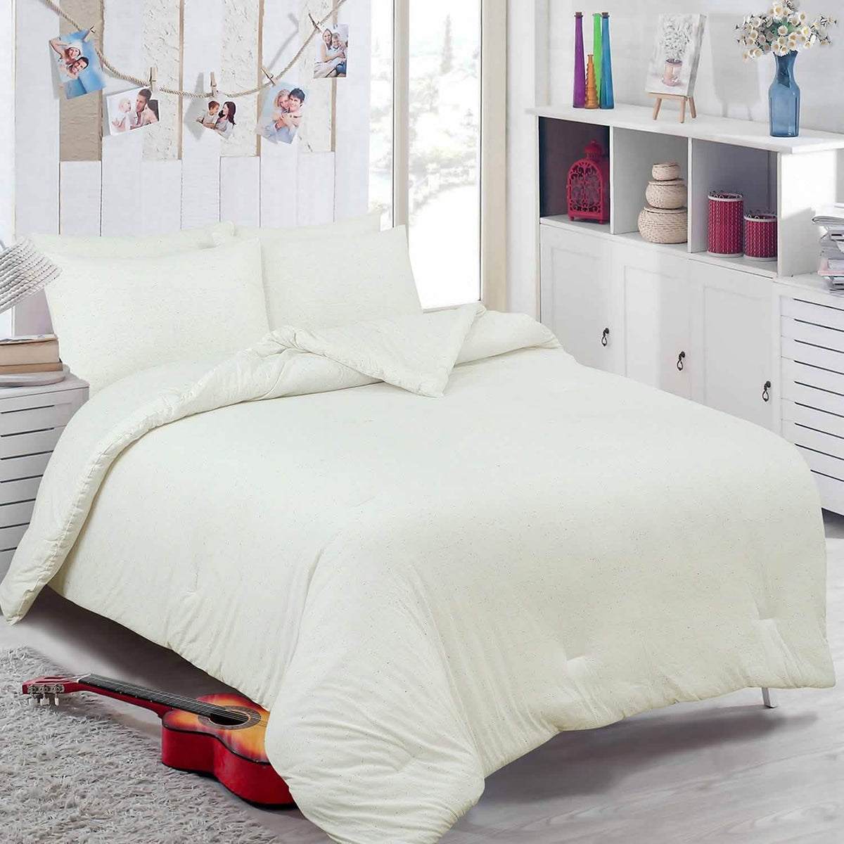 Confetti Cotton Rich Jersey Knit Comforter Set - A-1 Thread Vault