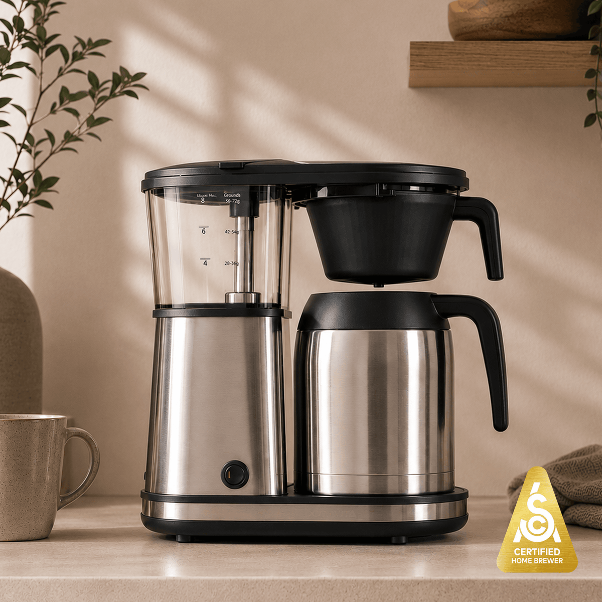 Connoisseur 8-Cup Drip Coffee Brewer - A-1 Thread Vault