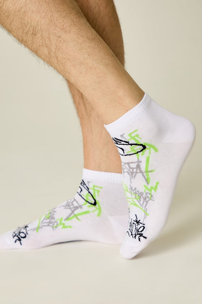 Conte Cotton Ankle Socks Diwari Happy 178 - A-1 Thread Vault