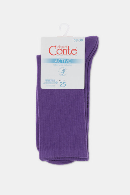 Conte Cotton Long Socks Active 000 - A-1 Thread Vault (10)