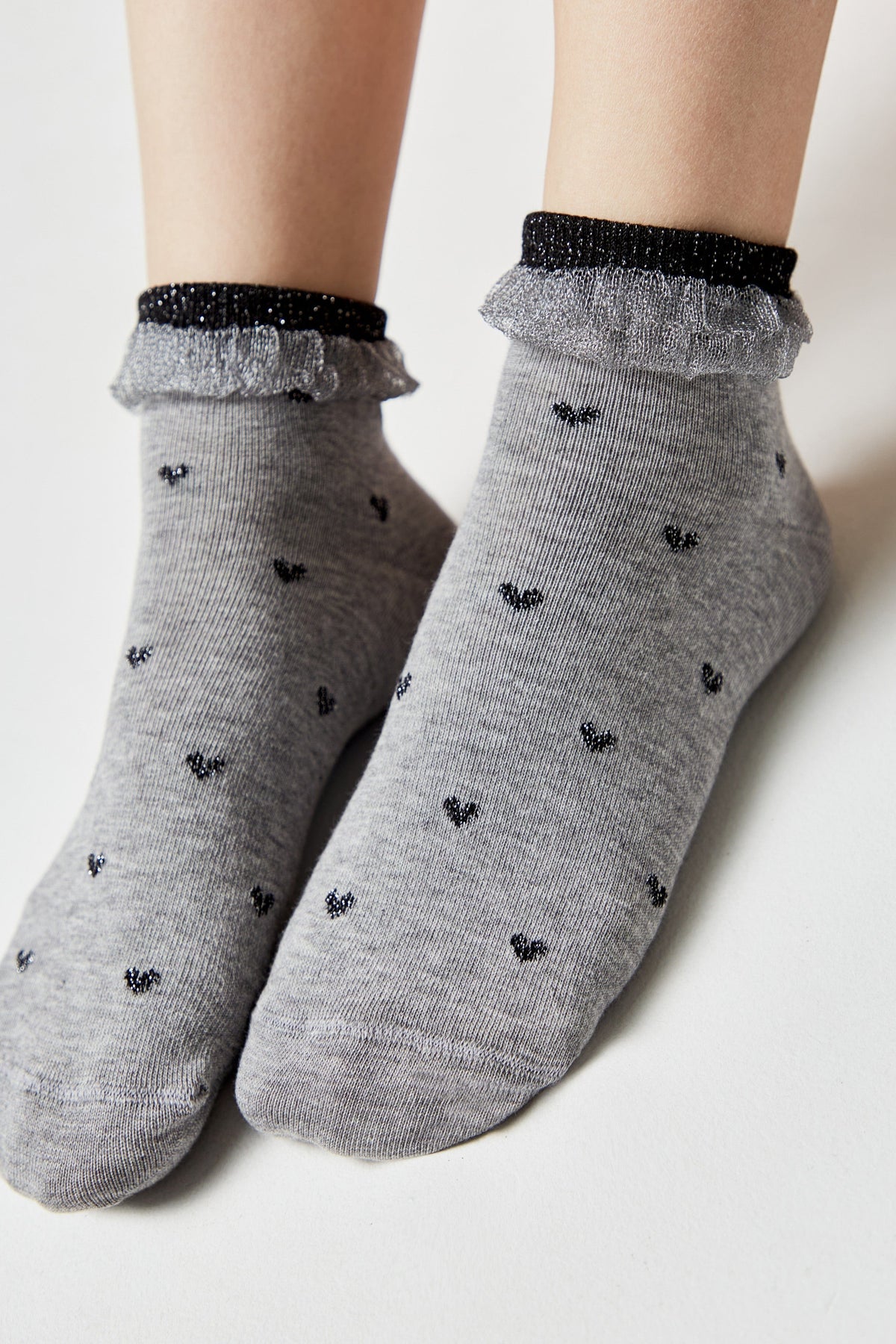 Conte Cotton Socks Classic - 243 Airy Sole and Lurex - A-1 Thread Vault