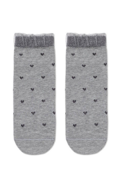 Conte Cotton Socks Classic - 243 Airy Sole and Lurex - A-1 Thread Vault