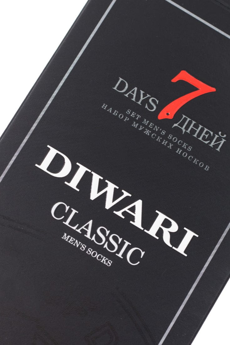 Conte Cotton Socks Diwari Classic 7 Days (7 Pairs) Gift Box - A-1 Thread Vault