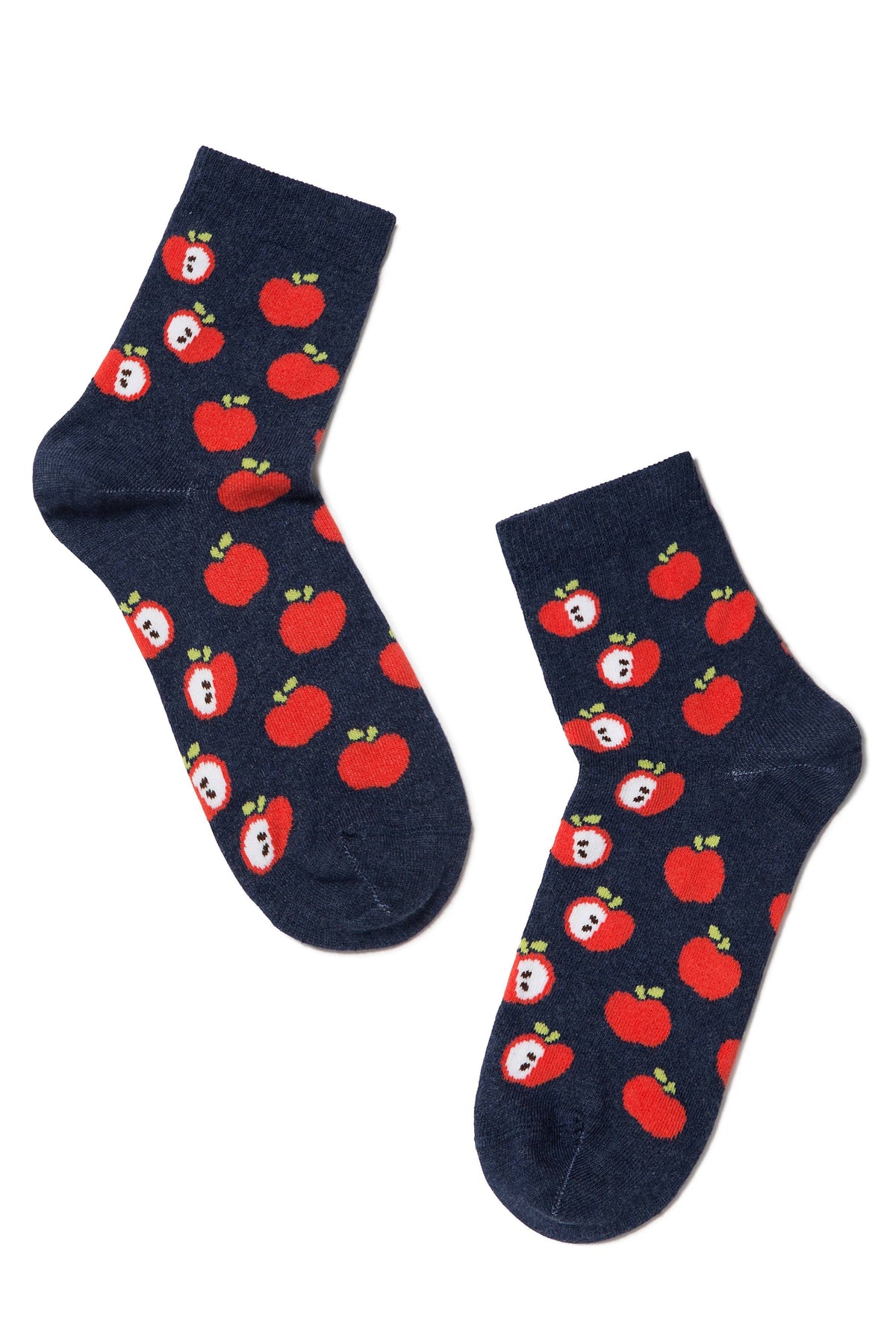 Conte Elegant Cotton Socks (2 pairs) - Fruit pattern - A-1 Thread Vault