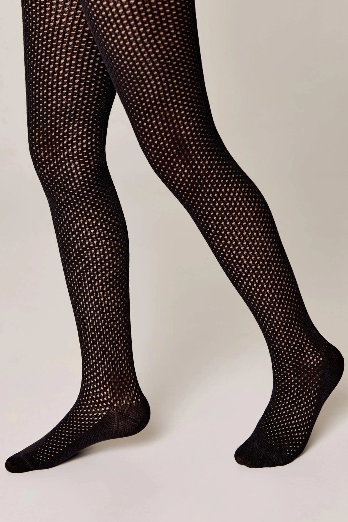 Conte-Kids Cotton Tights Miss 616 - Mesh Pattern - A-1 Thread Vault
