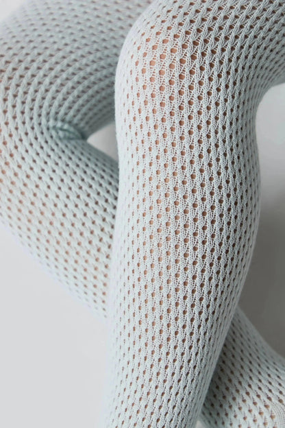 Conte-Kids Cotton Tights Miss 616 - Mesh Pattern - A-1 Thread Vault