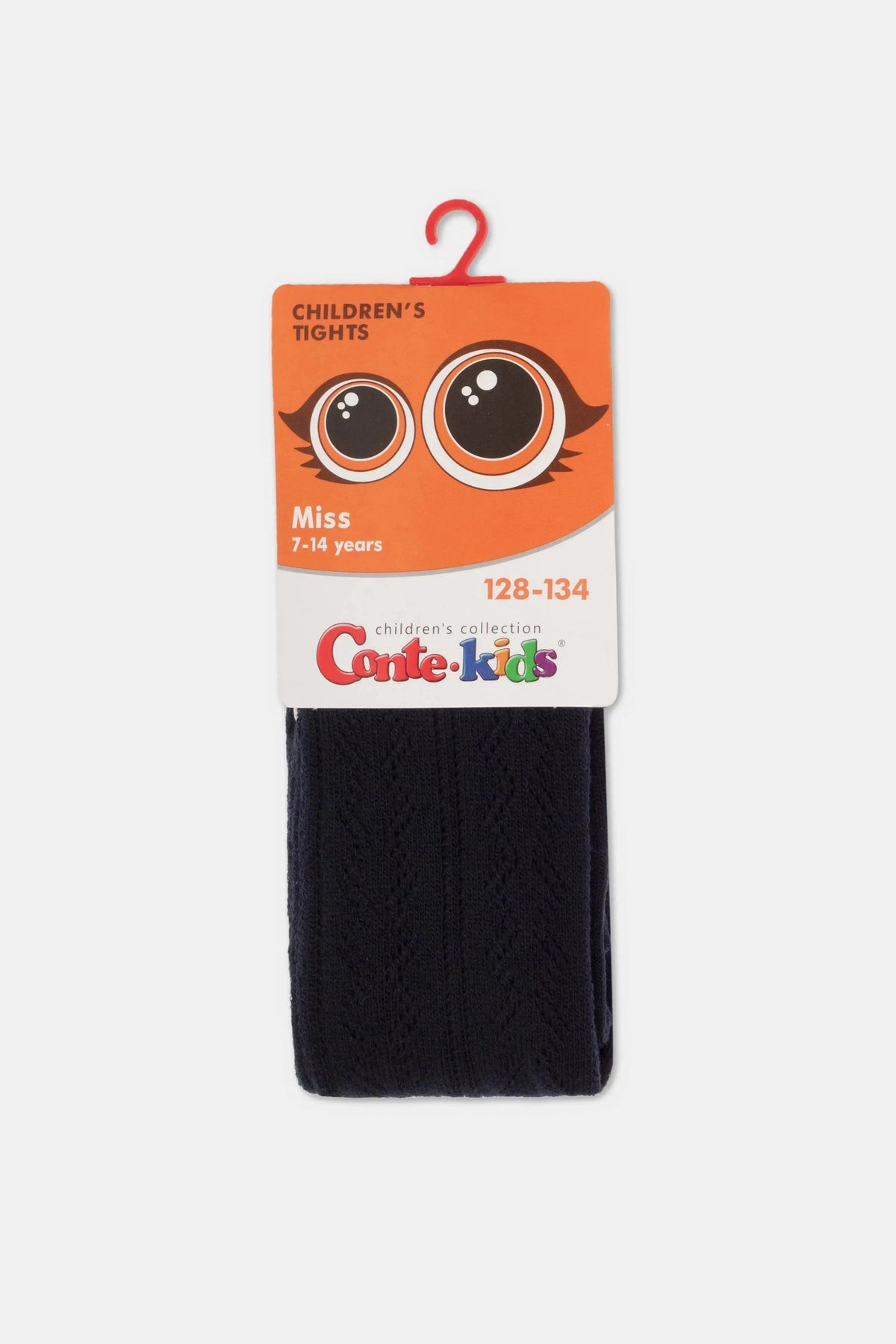 Conte-Kids Cotton Tights Miss 617 - Lace Pattern - A-1 Thread Vault