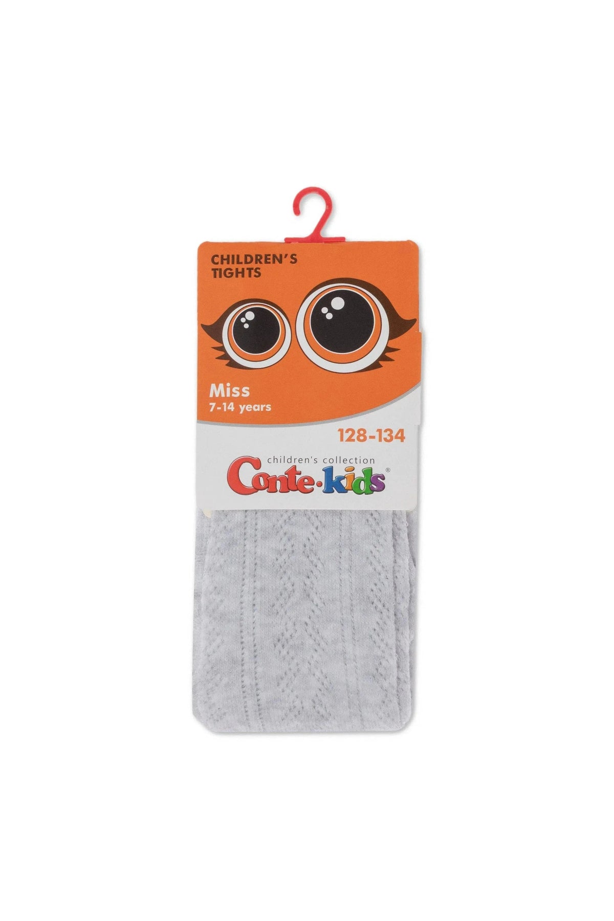 Conte-Kids Cotton Tights Miss 617 - Lace Pattern - A-1 Thread Vault