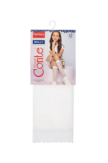 Conte Knee-High Socks for girls - Molly 20 Den - A-1 Thread Vault