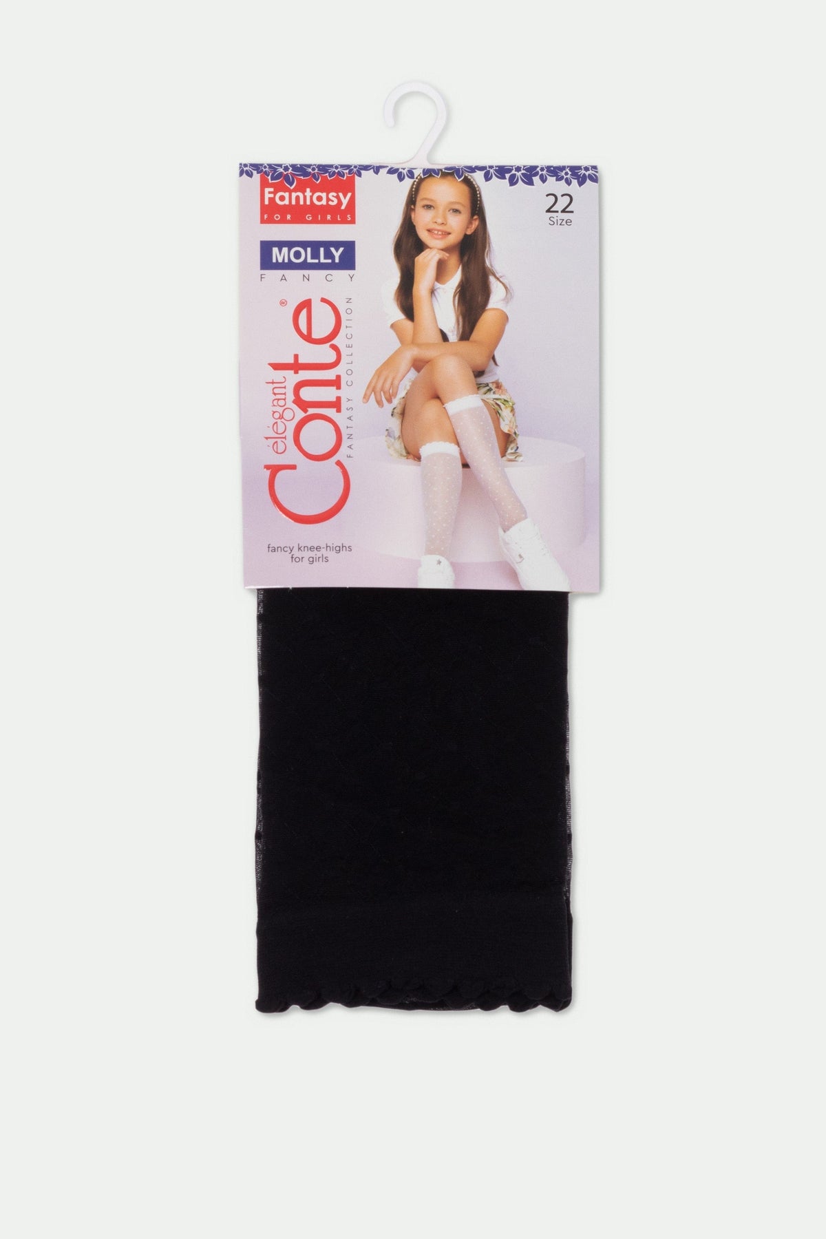 Conte Knee-High Socks for girls - Molly 20 Den - A-1 Thread Vault