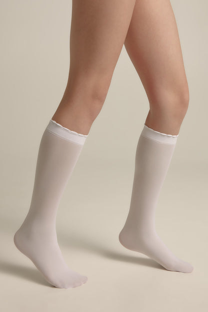 Conte Knee-High Socks for girls - Princess 40 Den - A-1 Thread Vault