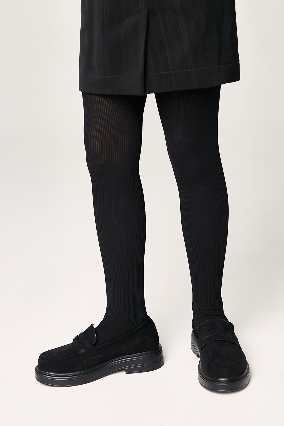 Conte Tights for girls Judy 50 Den - Microfiber ribbing - A-1 Thread Vault
