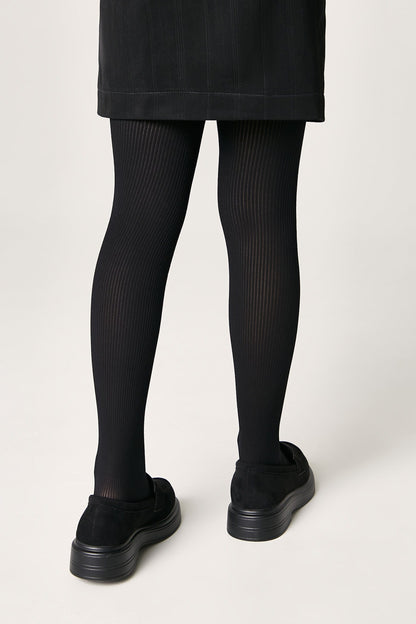 Conte Tights for girls Judy 50 Den - Microfiber ribbing - A-1 Thread Vault