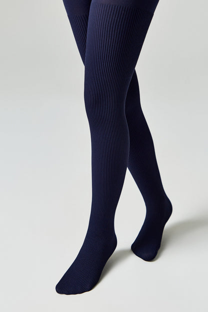 Conte Tights for girls Judy 50 Den - Microfiber ribbing - A-1 Thread Vault
