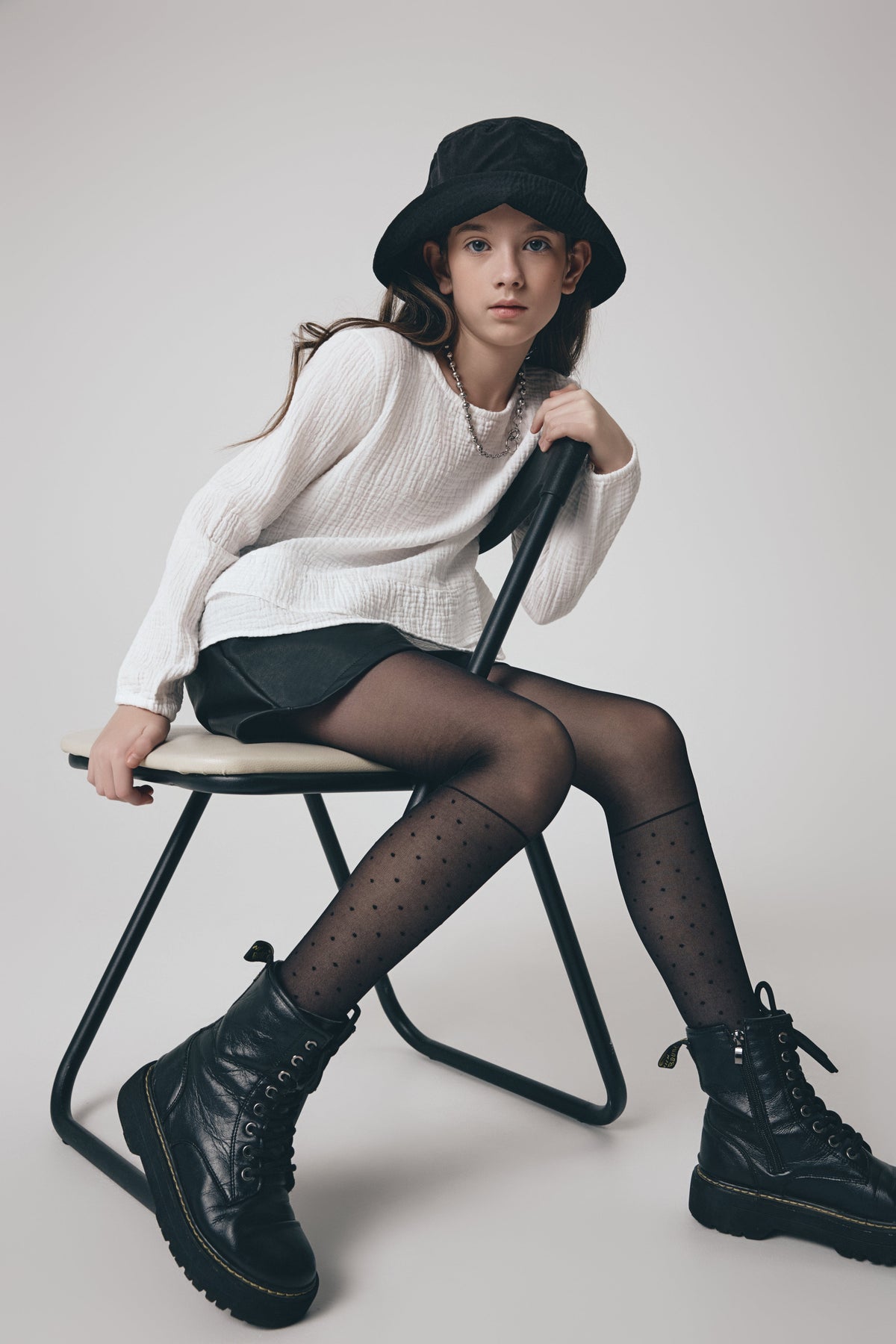 Conte Tights for girls Milana 20 Den - Knee-Highs Imitation - A-1 Thread Vault
