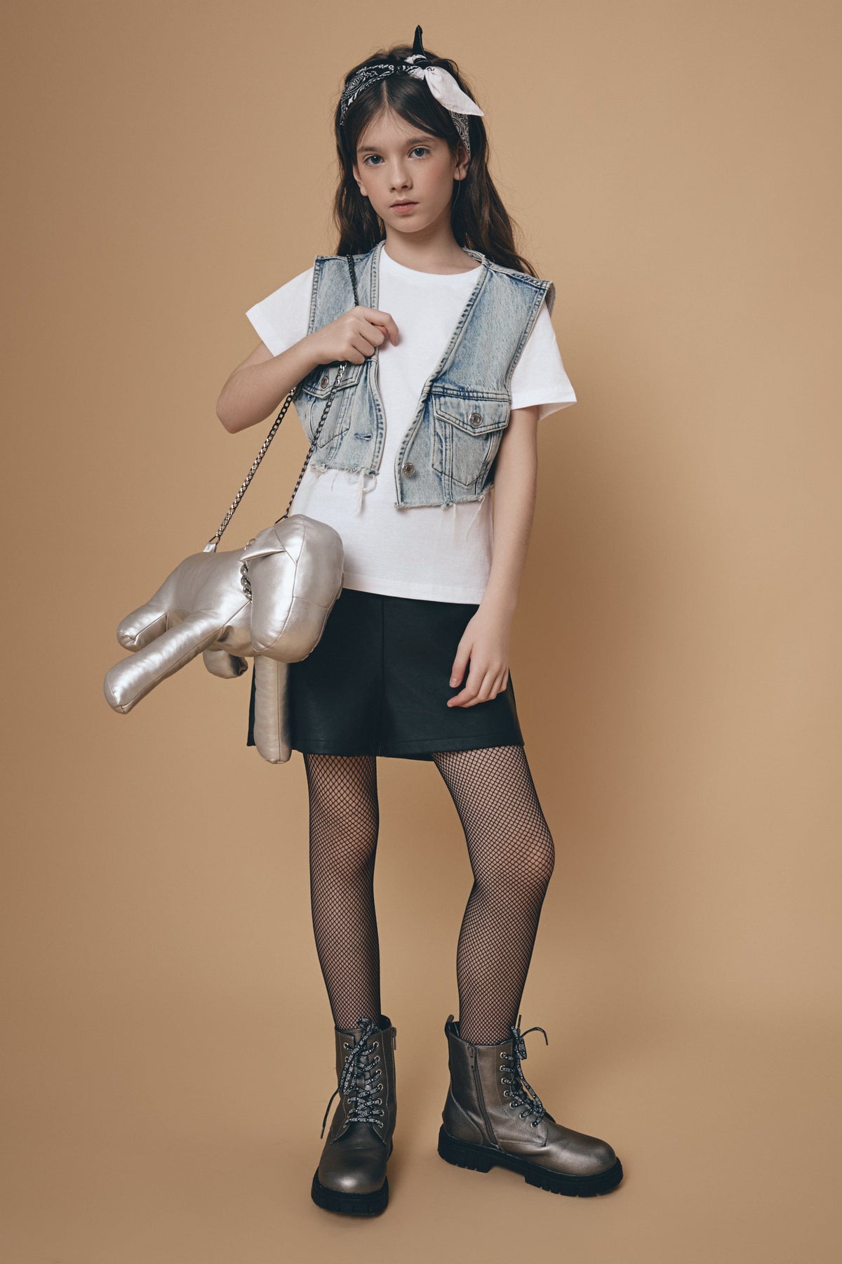 Conte Tights for girls Reti - Fishnet - A-1 Thread Vault